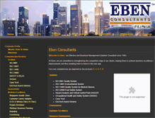 Tablet Screenshot of ebencon.com